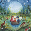 Bijdehansje Postcard Mushroom Children | Conscious Craft